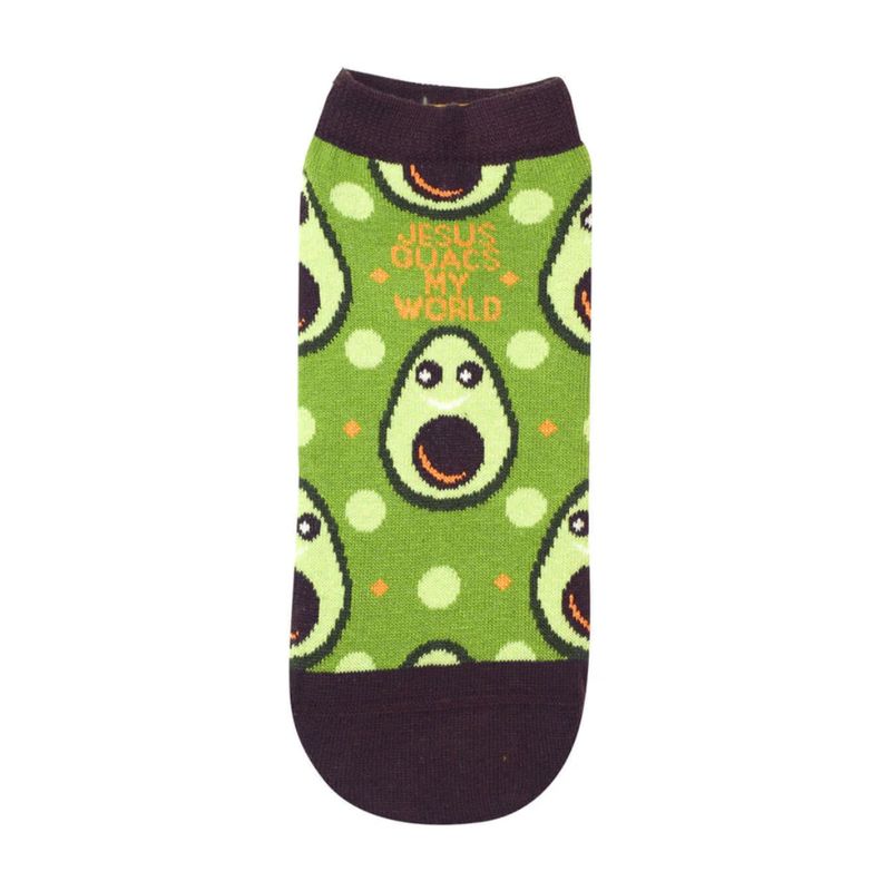 Jesus Guacs My World - Ankle Socks - SOX4323