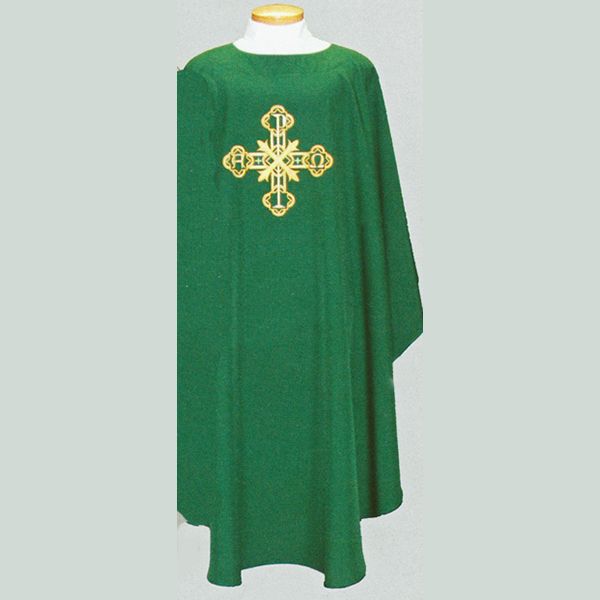 Beau Veste Cross Chasuble with front and back design -2013A