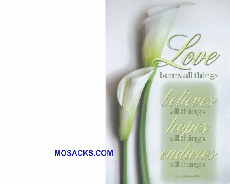 Wedding Bulletin Cover Love Bears All 100 Pack-9462, Wedding Cover