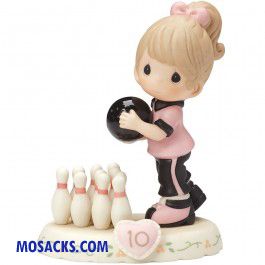 Precious Moments Growing in Grace Age 10 Brunette 5.25in 154037B