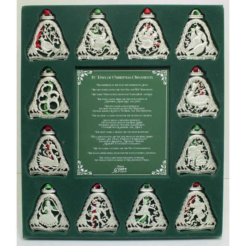 12 Days of Christmas Ornament Set - COS103
