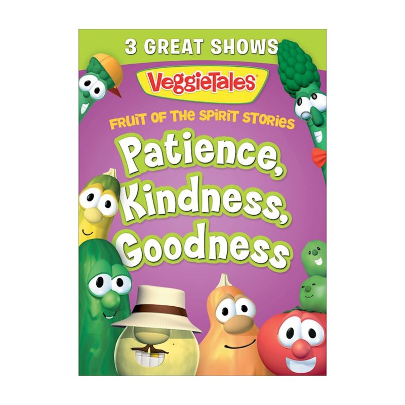 DVD Veggietales: Patience, Kindness, Goodness (Fruit of the Spirit Stories) - 0191329205631