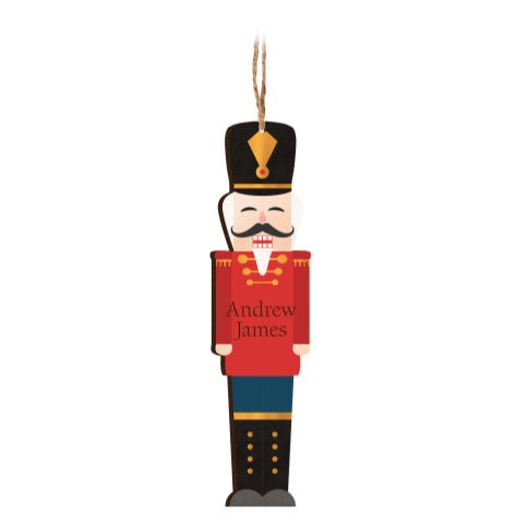Nutcracker Ornament (Personalized) - ZORN0424