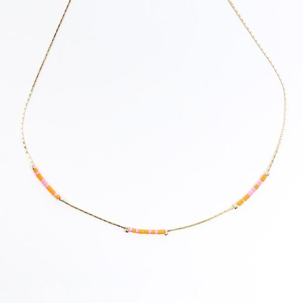 My Saint My Hero Love Hope Cure Morse Code Necklace-34034CU