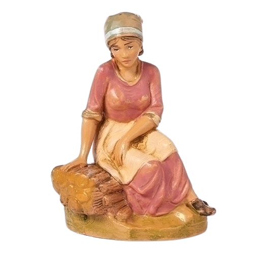 Fontanini 5" Zillah Sitting Villager - 54124