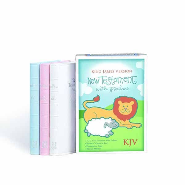 KJV Baby‚Äôs New Testament (Blue Imitation Leather) - 9781558190436