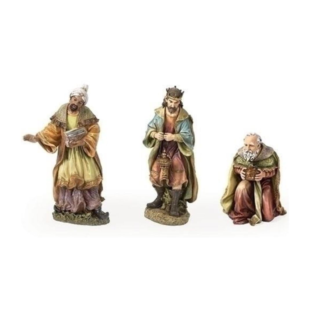 Joseph's Studio 27" Full Color Nativities Three Kings 3-Pc. Set #38010