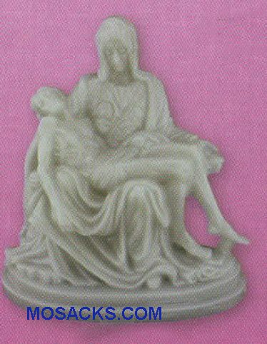 Plastic Pieta Plastic Statue 7" Luminous
