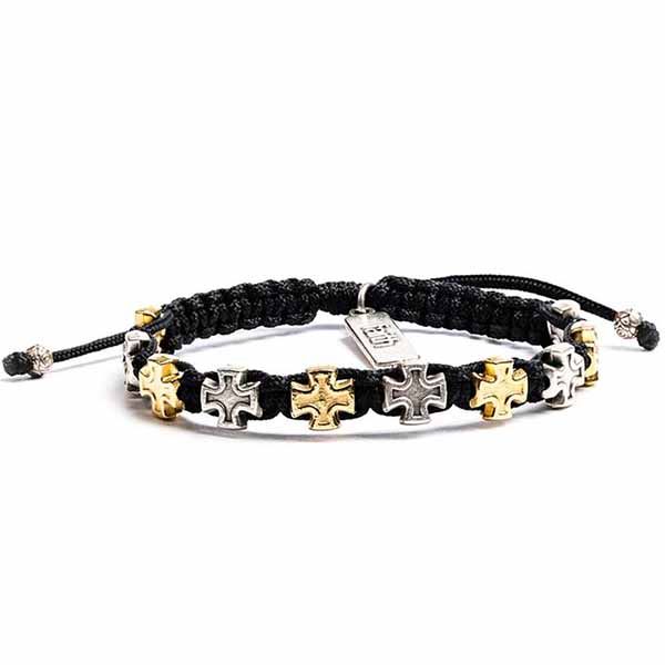 My Saint My Hero Faith Blessing Bracelet Mixed Medals 10033BK
