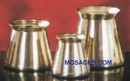Brass Candle Follower New Style 1-1/16 Inches-92100401 Brass Candle Follower New Style 1 and 1/16 Inches-92100401 Cathedral Candle Brass Candle Follower N…