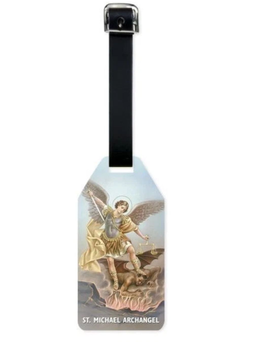 , Christian Luggage Tags, Catholic Luggage TagsLuggage Tags - St. Michael the Archangel Luggage Tag…