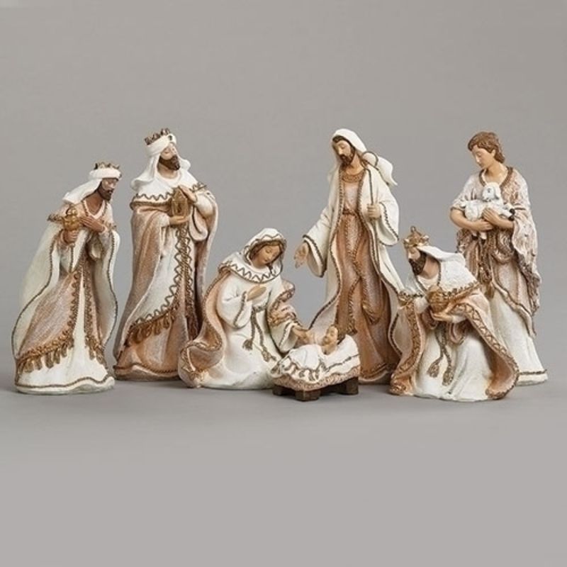 Gold Rope Nativity Set - 13446405200