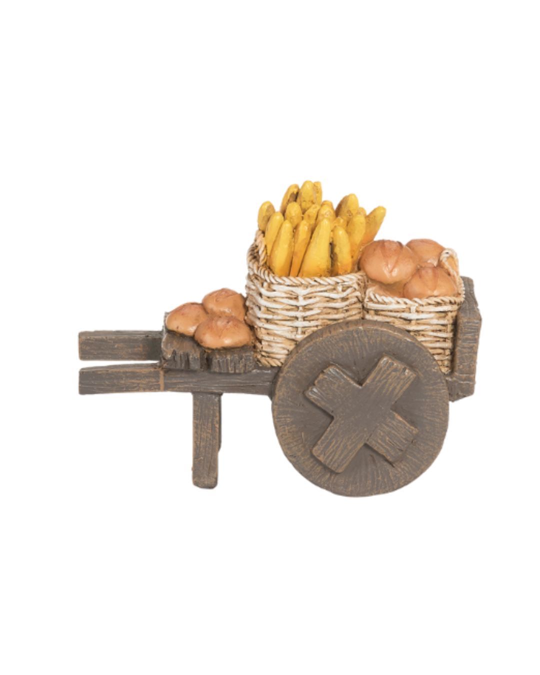 Fontanini 5" Scale Bread Cart 55642