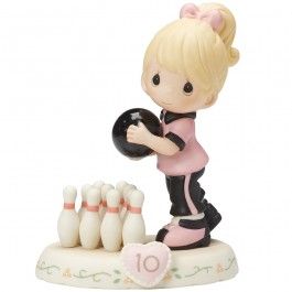Precious Moments Growing In Grace Age 10 Blonde Girl Figurine -154037