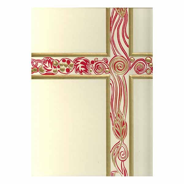 Church Supplies White Ceremonial Binder #003356 Church Goods