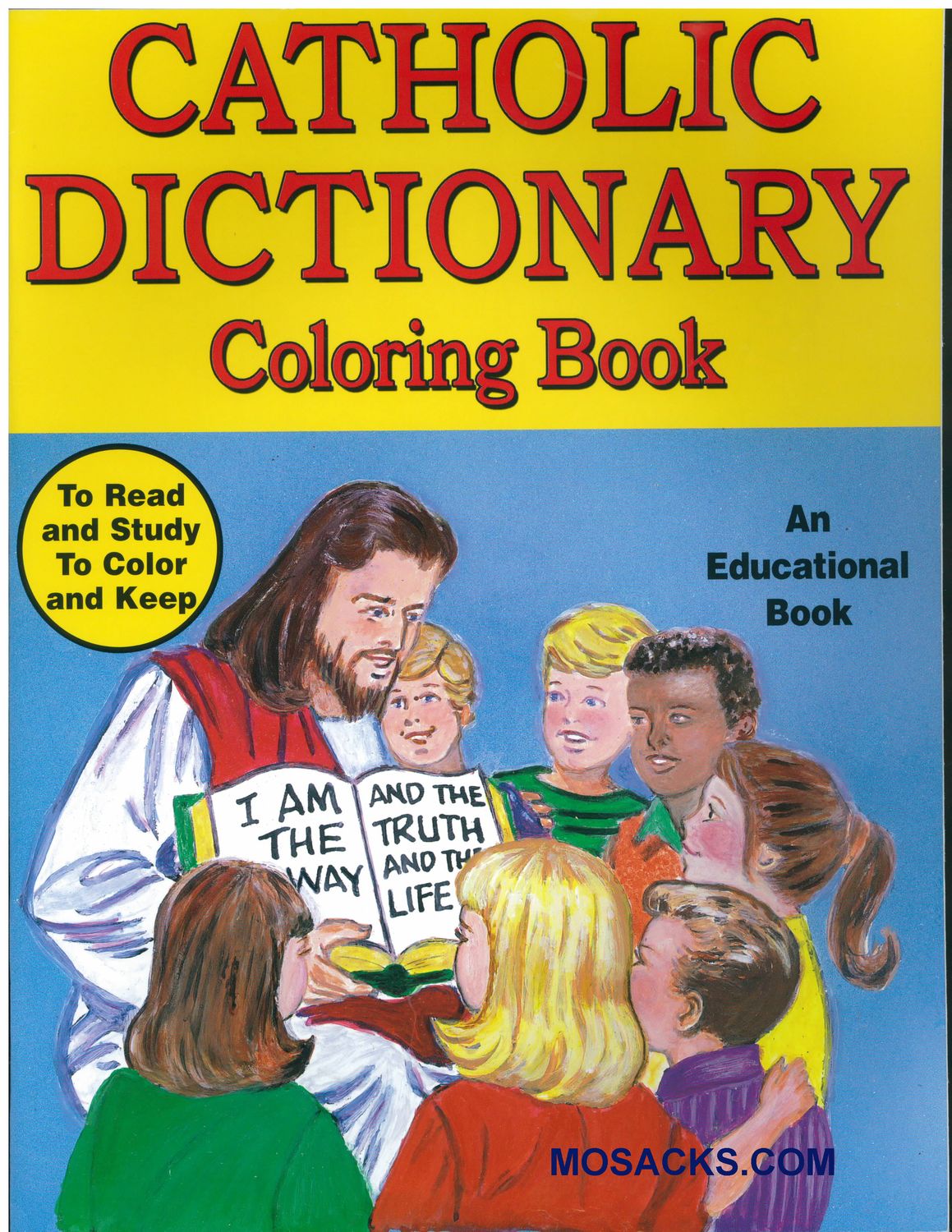 Coloring Book Catholic Dictionary-978089942679-2 St Joseph Educational Coloring Book Catholic Dictionary-978089942679-2