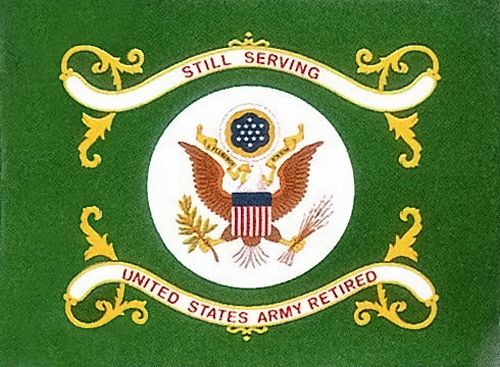 3‚Äô x 5‚Äô U. S. Army Retired Printed Perma-Nyl Flag