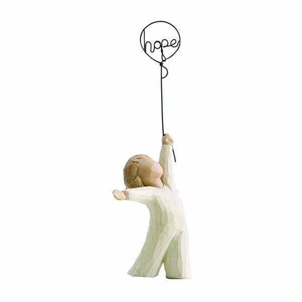 Wlllow Tree Hope Figurine, 6.5 Willow Tree Figurine Hope "Hope lifts us up" 6.5"H 26163
