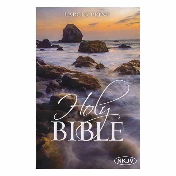 Thomas Nelson Large Print Bible-NKJV Paperback 9780718083298