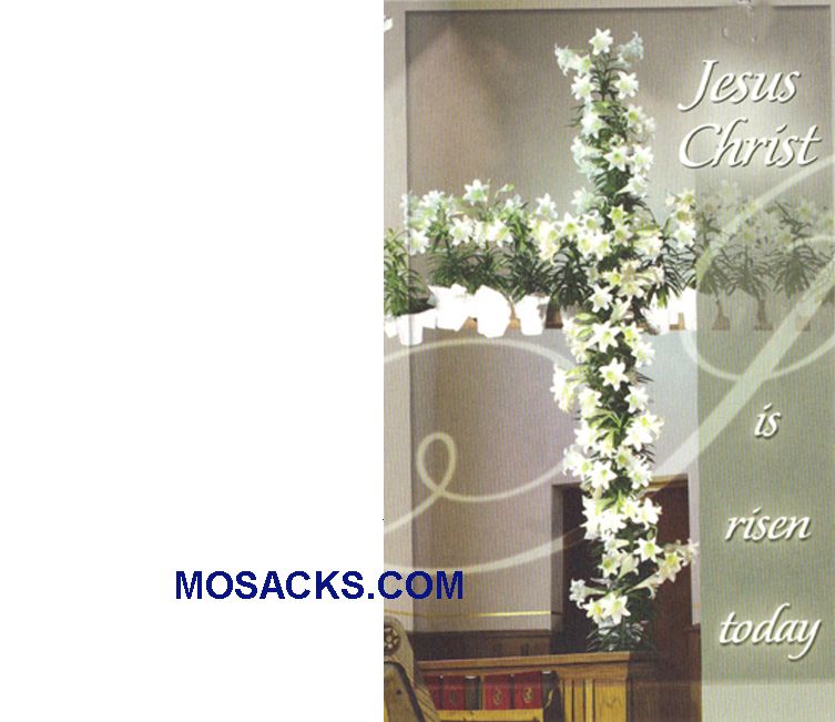 Bulletin Covers Christ Risen Today 100 Pack-A5646, Easter Cover
