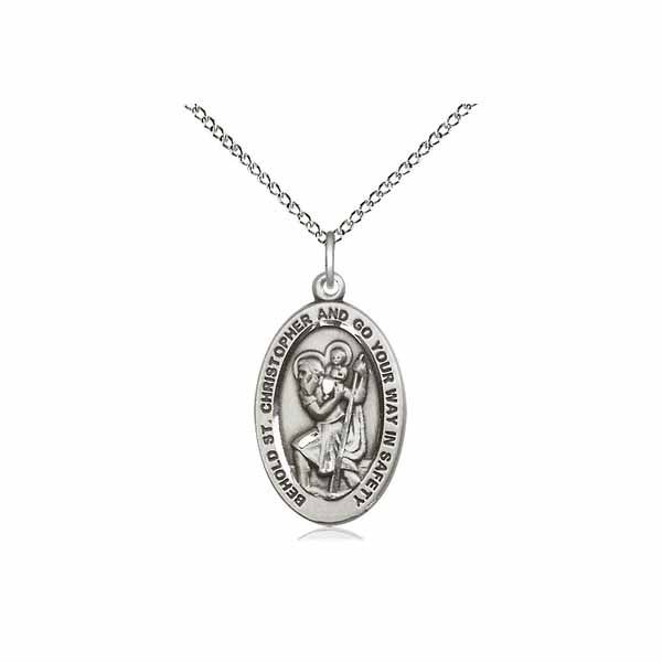 St. Christopher Medal 1 Bliss St. Christopher Medal 1" 4123C