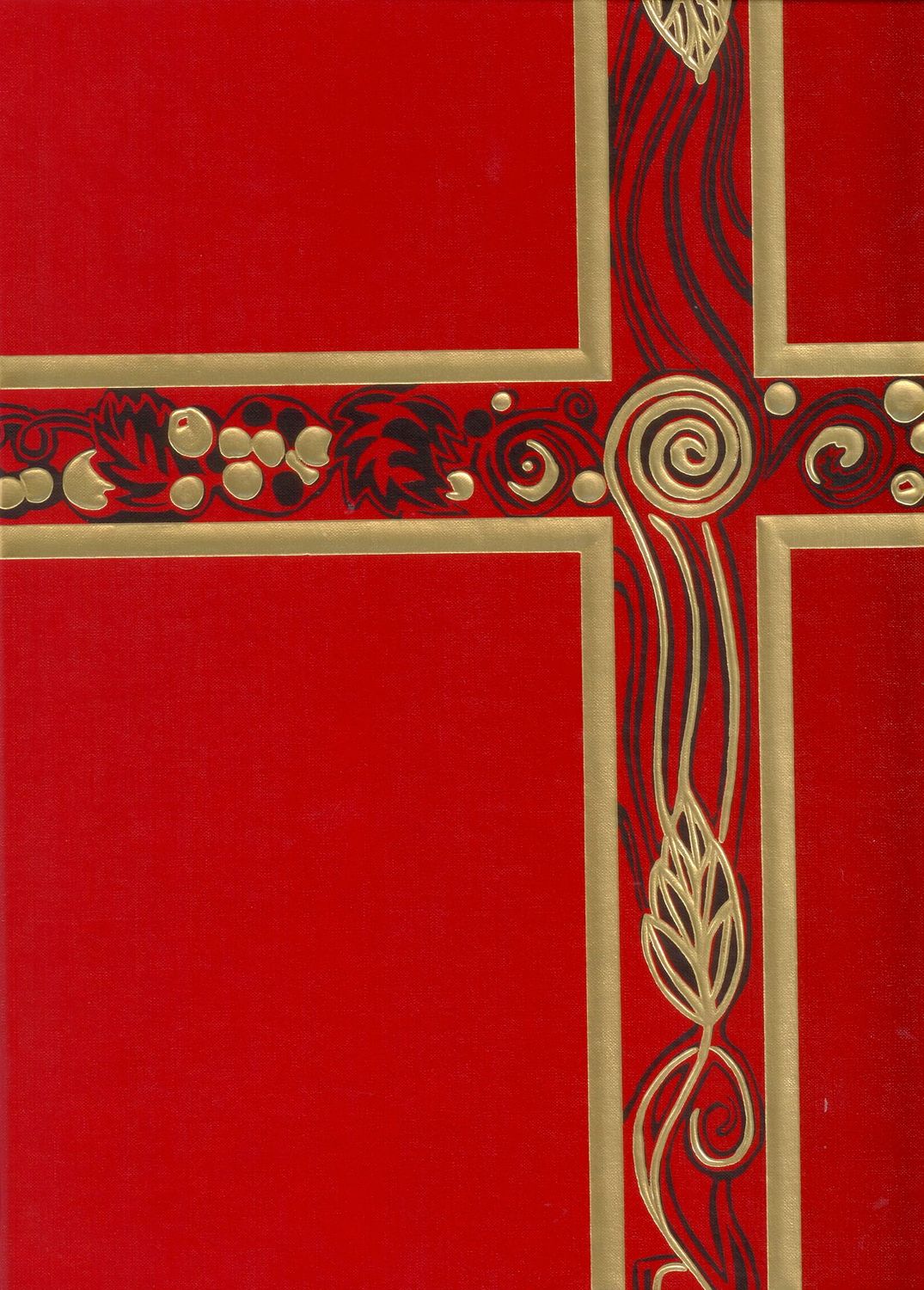 Church Supplies Royal Red Ceremonial Binder #006631 Church Goods