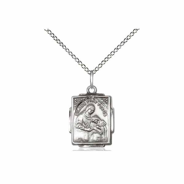 Bliss St. Ann Medal 3/4" 0804A