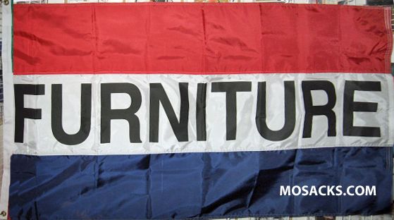 FURNITURE 3' x 5' Nylon Message Flag, #120029