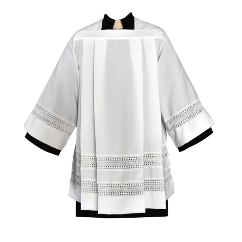 Beau-Veste-Surplice-Poly-Linen-Lace-Bands-4807