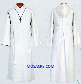 Beau Veste Light Weight Pure White Perma Press Kodel Alb with Zipper 10-556