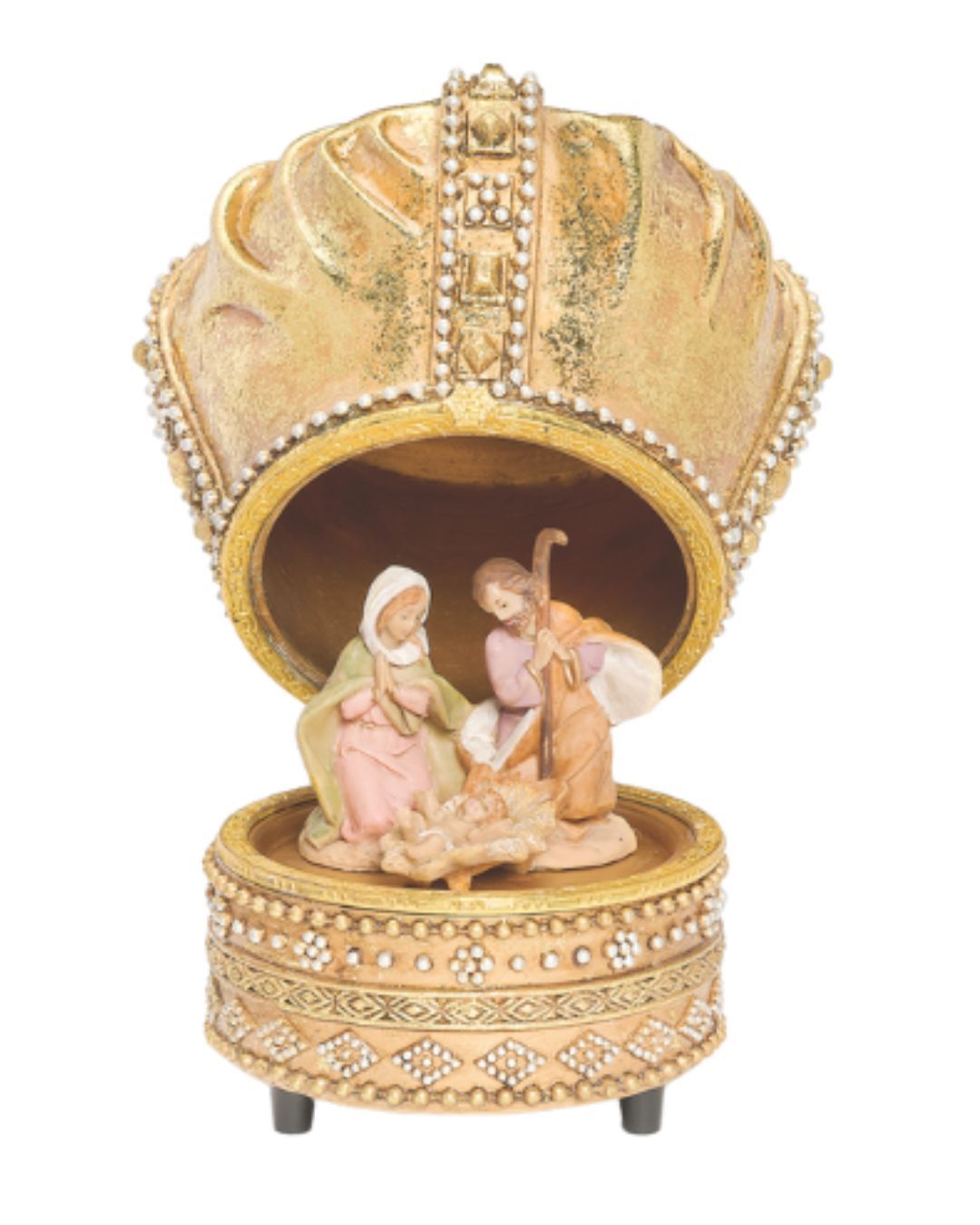 5InchHolyFamilyCrownMusical58743