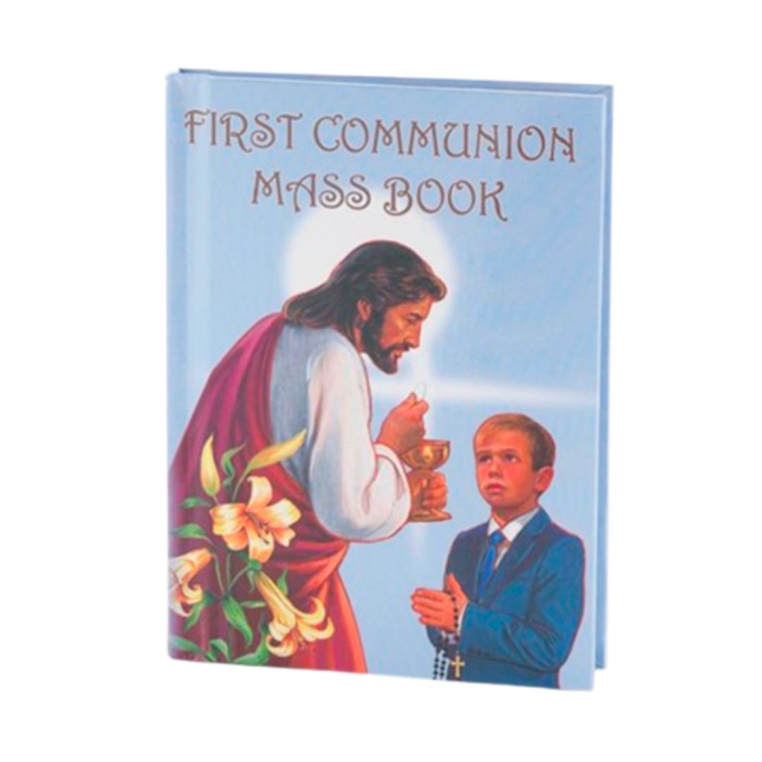 Communion Economy Mass Book (Boy) First Communion Mass Book Communion Economy Mass Book Boy 12-2466