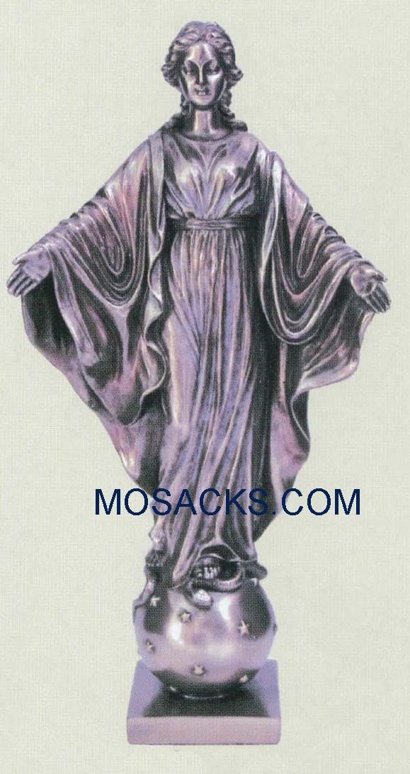Our Lady of the Smiles Veronese Bronze, 9", SR-75217