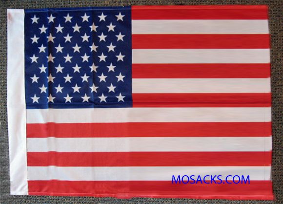 Self-Sleeve 27" x 37" Polyester U.S. Flag, #26000