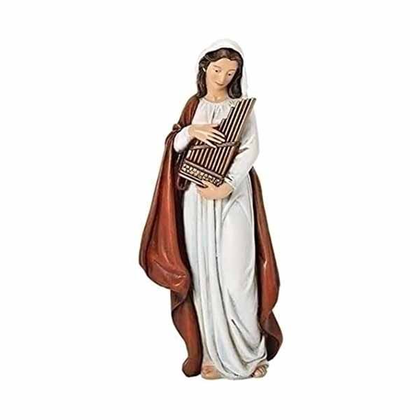 St. Cecilia Standing 6 Joseph Studio Renaissance 6 Inch St Cecilia Statue 20-66919