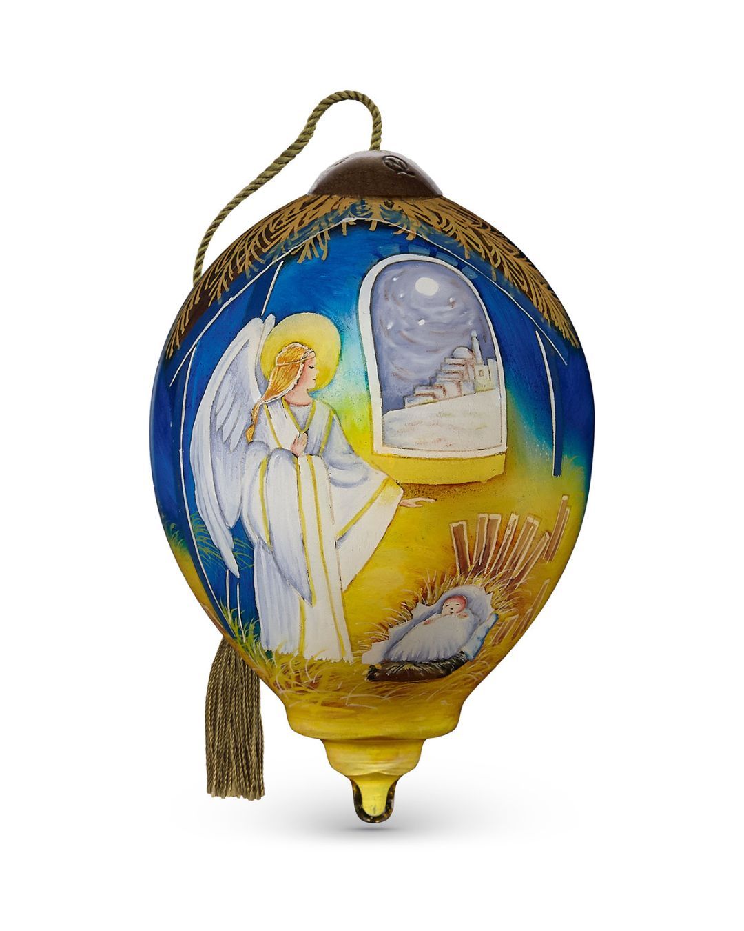 Ne‚ÄôQwa Art‚Ñ¢ Away In A Manger Ornament -7221108