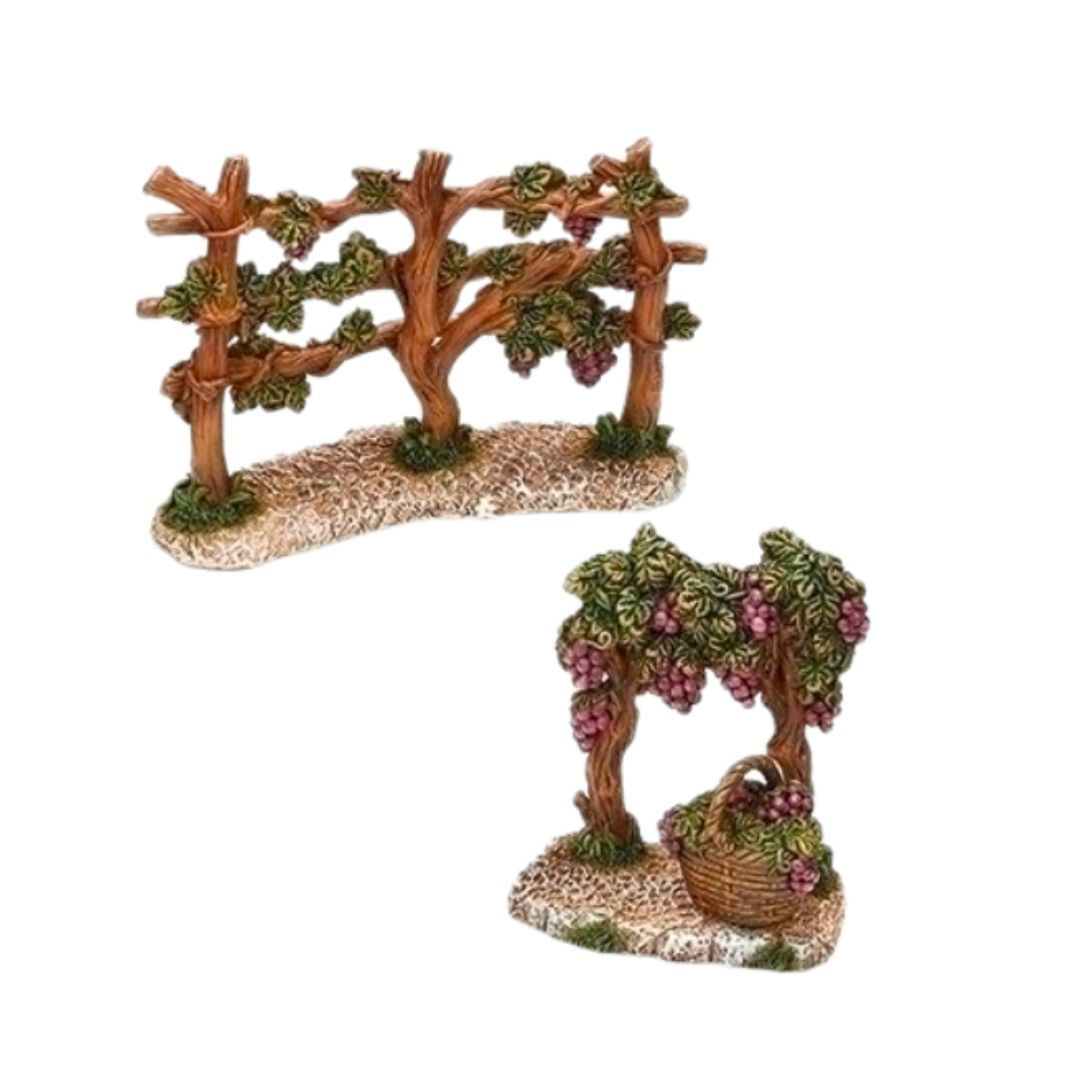 Fontanini 5" Heirloom Nativity Vineyard Fence 2 piece set -59547