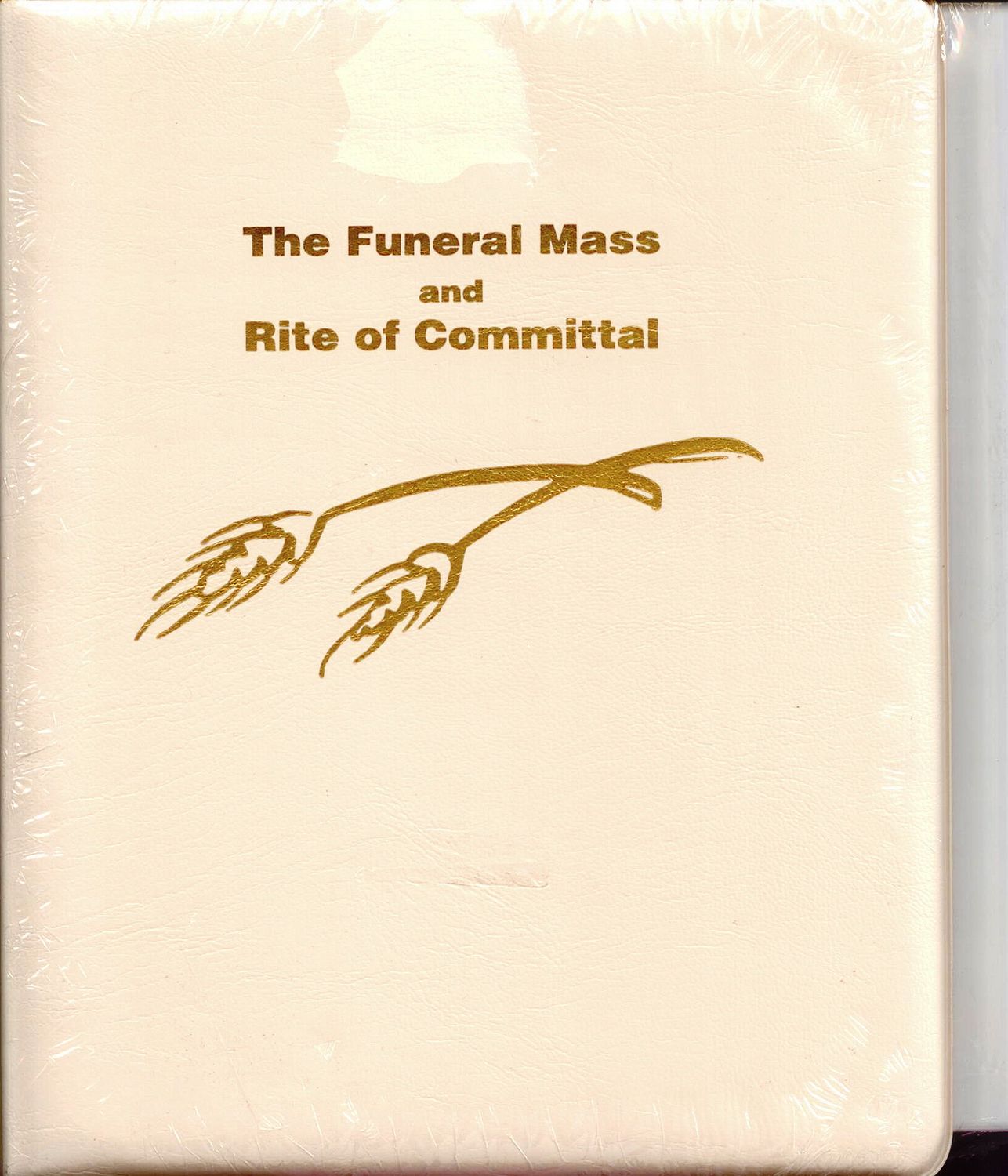 Funeral Mass/Rite of Committal Binder/Ritual Cards