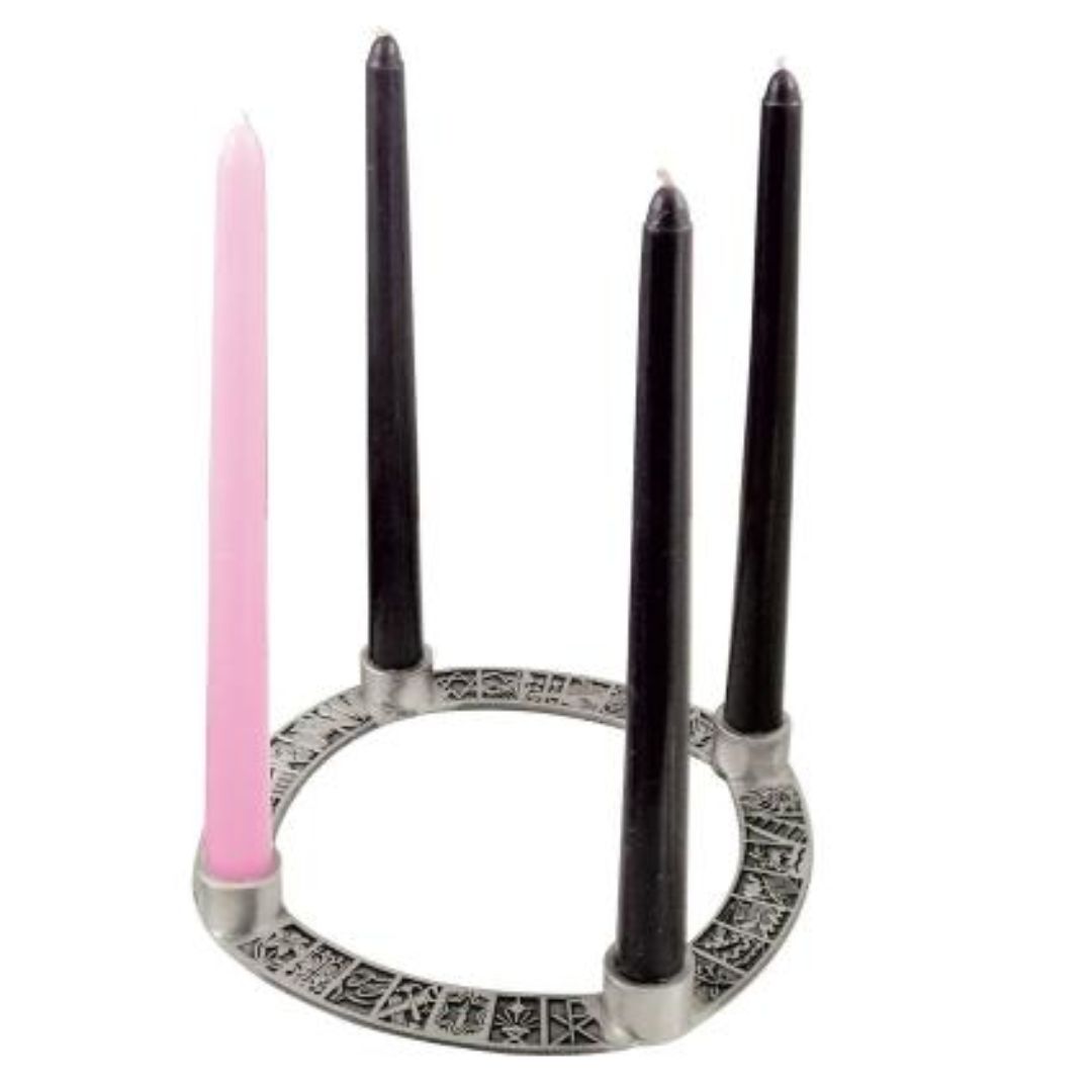 Jesse Tree Advent Candle Holder Jesse Tree Advent Candle Holder - AD118