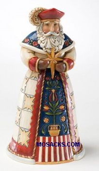 Jim Shore Heartwood Creek 6.5" Poland Santa 258-4022916 from the Heartwood Creek Santas of the Worl…