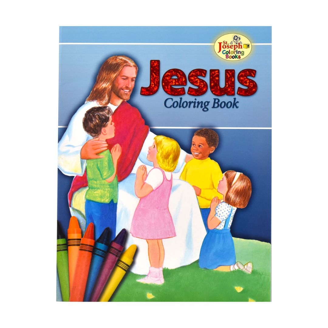 Jesus Coloring Book St Joseph Educational Coloring Book Jesus-978089942670-9