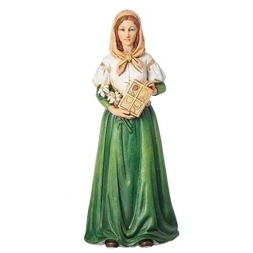 Joseph's Studio Renaissance Collection St. Dymphna 6 inch statue 20-600428