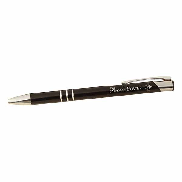 Black Metal Pen (Personalized) - ZMCA32