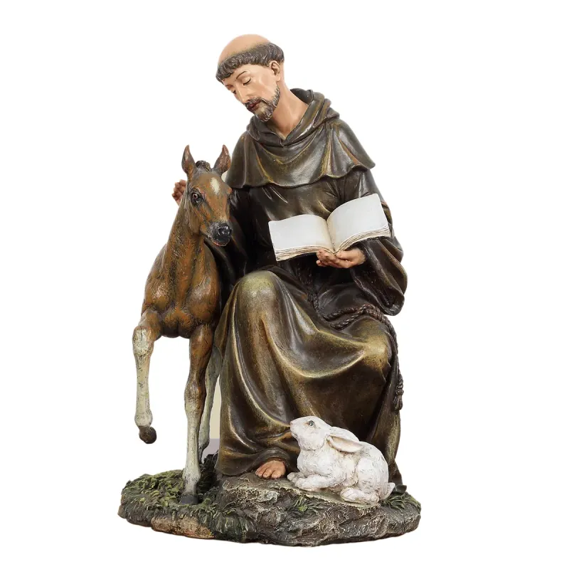 Joseph's Studio Renaissance Collection St. Francis 10" Figure