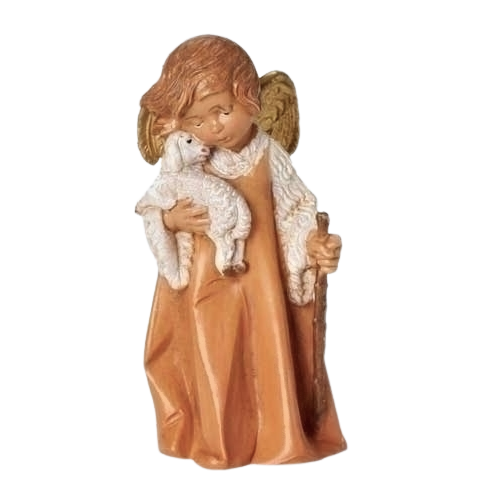 Fontanini Heirloom Nativity 7.5" scale Little Shepherd Angel-43697,  Fontanini Nativity