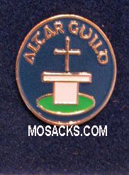 Altar Guild Enameled-Colored Lapel Pin, #B-38 Altar Guild Enameled-Colored Lapel Pin, #B-38