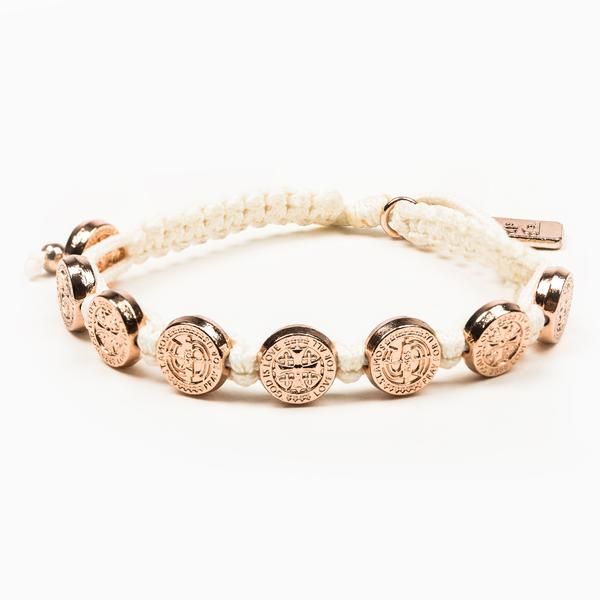 My Saint My Hero St. Amos Share The Love Bracelet-22002WT designed by Caitlin and John Stamos in co…