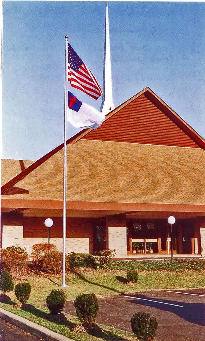 Residential 15' Alum Bronze Flagpole, Ext. Halyard