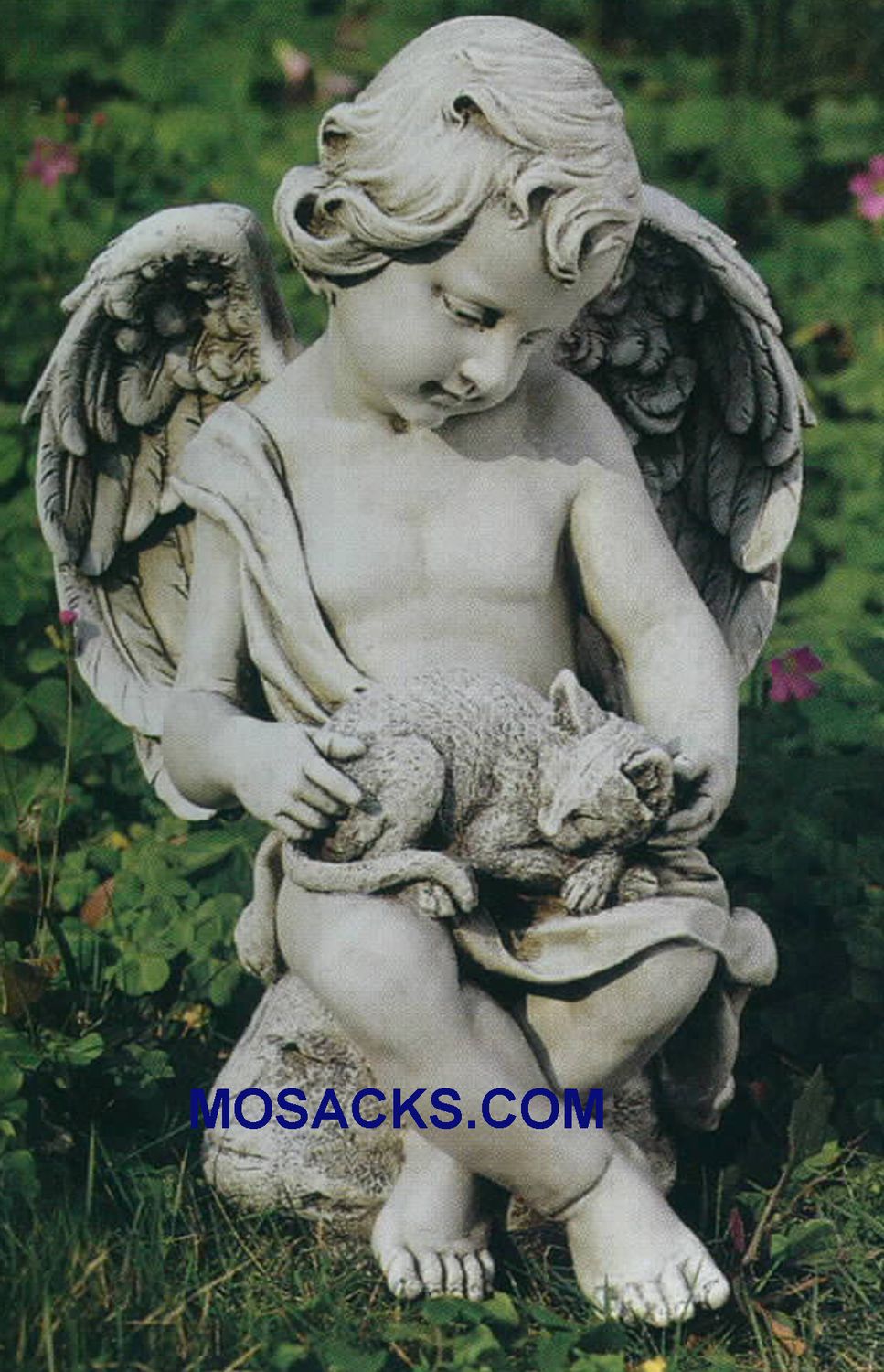 Joseph Studio Cherub with Kitten 60426
