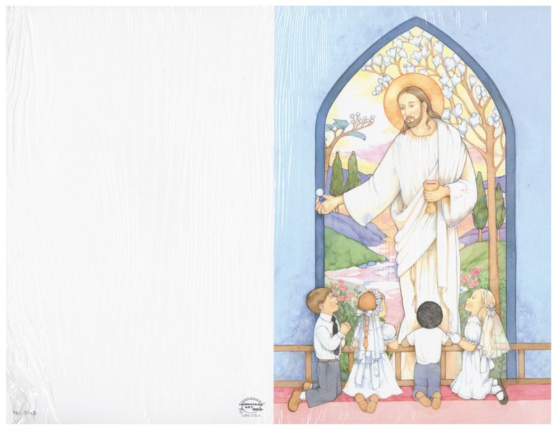Bulletin Covers Jesus an Children 236-8148